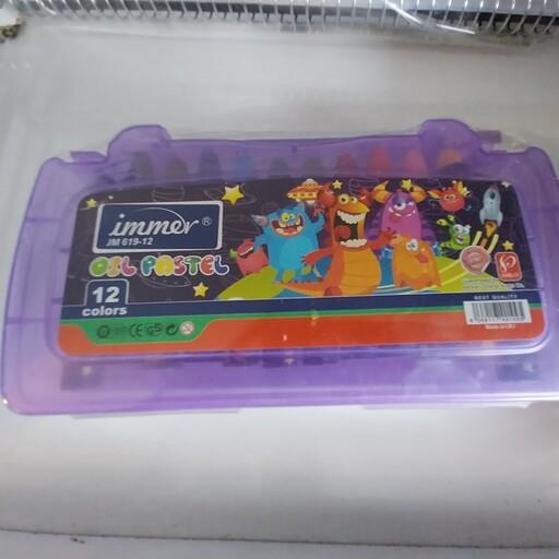 پاستل 12رنگ ایمر